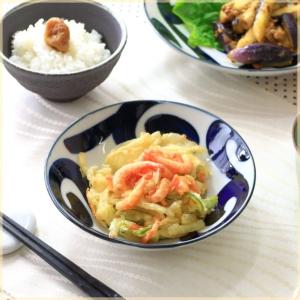鳴門唐草 5寸浅鉢 国産 美濃焼 パスタボール 中鉢 煮物鉢