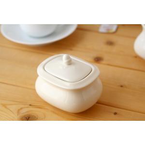 可憐なシュガーポット 国産 美濃焼 大人のニューボンカラー