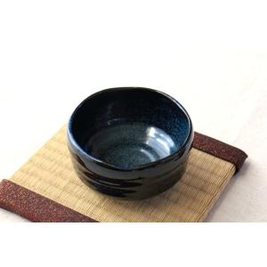 抹茶碗 窯変紺 美濃取寄 日本製 美濃焼 抹茶...の詳細画像5