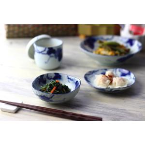 藍染ぶどう 3.5寸小鉢 11cm 日本製 美...の詳細画像1