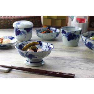 藍染ぶどう 高台デザート鉢 12cm 日本製 ...の詳細画像5