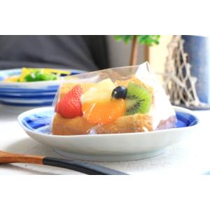 呉須刷毛目 三角取り皿 16.5cm 国産 美...の詳細画像2