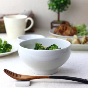シンプルぽってりサラダボウル 13cm 白 ホワイト 食器 うつわ 器 皿 お