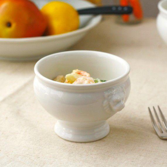 ライオントリフボール 250ml Mサイズ 日本製 美濃焼 スープを入れて、パイ生地をかぶせ、オーブ...