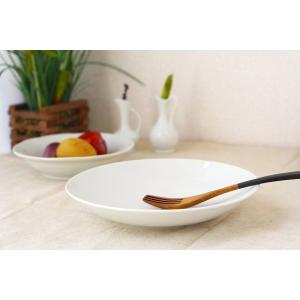 白玉渕 耳付9吋ベーカー 白い器 洋食器 楕円・変形ボール（M） 業務用