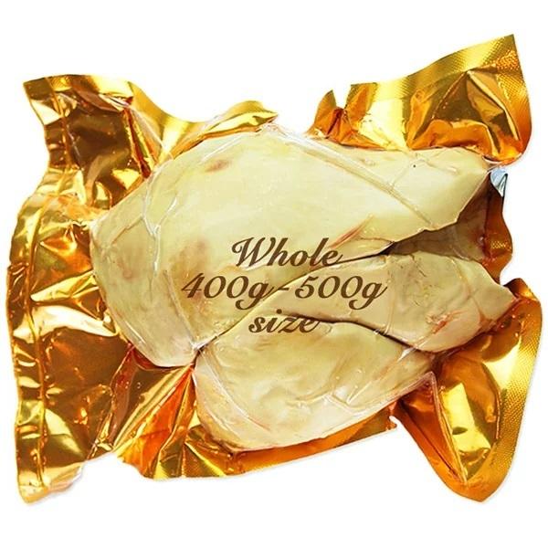 ハンガリー産フォアグラ ド カナール×1ホール[400g〜500g]10個まで1配送でお届けクール［...