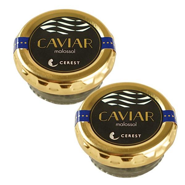 セレストオリジナル フランス産 キャビア10g×2［冷蔵/冷凍可]［賞味期限：お届け後1ヶ月以上］【...