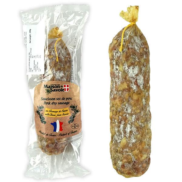 フランス産サラミ ソシソンセック サヴォワ ボーフォール 200g (1本）［賞味期限：お届け後、3...