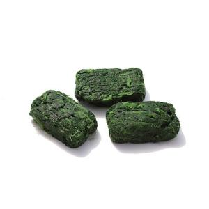 《ボンデュエル》冷凍 エピナール・ブランシュ・ブロック（ホウレンソウステーキタイプ）1kg［冷凍］【...