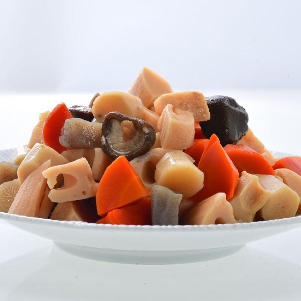 業務用 味付筑前煮 1kg(固形量800g) 大容量 常温保存［メール便］【送料無料】【3〜4営業日...