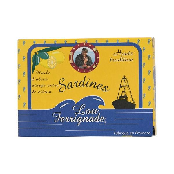 フェリーノ サーディン EXVオリーブオイルレモン115g［常温/全温度帯可]【3〜4営業日以内に出...