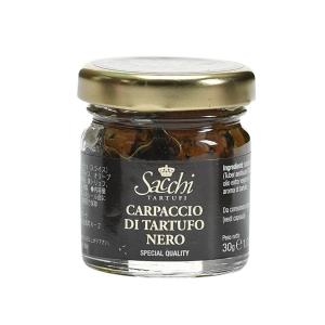 サッキ 黒トリュフ カルパッチョ（スライス）30g［常温/全温度帯可]