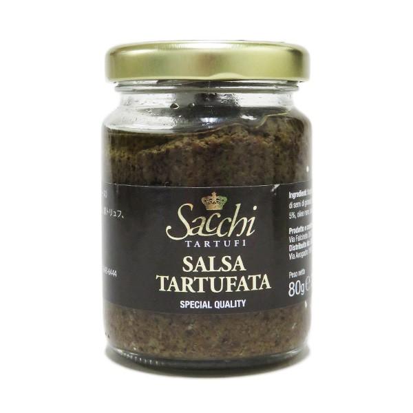 サッキ タルトゥファータ（黒トリュフソース）80g［常温/全温度帯可]【3〜4営業日以内に出荷】