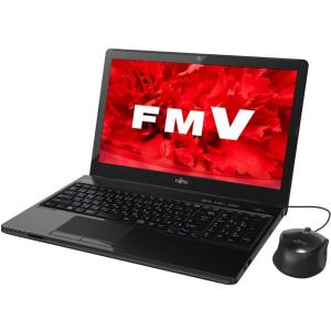 富士通 ノートパソコン FMV LIFEBOOK AH45/U FMVA45UBPシャイニーブラックOffice搭載(新品・即納)｜ceresu-syouji