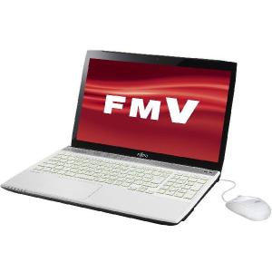 富士通 ノートパソコン LIFEBOOK AH AH56/M FMVA56MW タッチパネル アルマイトホワイト Office搭載(新品・即納)｜ceresu-syouji