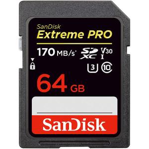 サンディスク SANDISKエクストリーム プロ SDXC UHS-I カード 64GB ヨドバシカメラ限定モデルSDSDXXY-064G-JOJCP新品・即納の商品画像