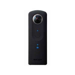 リコー(RICOH) デジタルカメラ RICOH THETA S本体 &amp;専用本革ケースエツミ E8612ブラック（新品・即納）