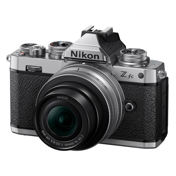 ニコン(Nikon)デジタル一眼カメラ Z fc 16-50 VR レンズキット (シルバー)新品・...