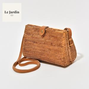 【Le Jardin】【Sサイズ】スクエア ショルダー バッグ アタ バッグ バティック かご バッグ 人気 カゴバッグ ブランド 2022 la etoile カゴバック