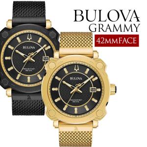 アウトレット ブローバ 腕時計 BULOVA メンズ  グラミーエディション Grammy Edition ハイパフォーマンスクオーツ 97B163 98B303｜cestjoli-store