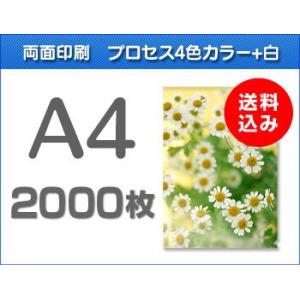 A4クリアファイル印刷　2000枚