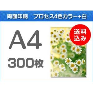 A4クリアファイル印刷　300枚