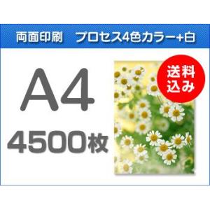 A4クリアファイル印刷　4500枚