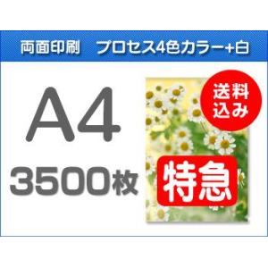 A4クリアファイル印刷【特急便】3500枚
