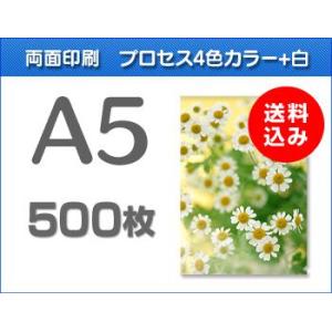 A5クリアファイル印刷　500枚