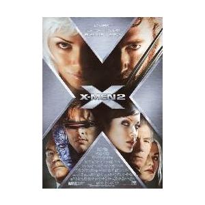 映画チラシ／X-メン2　　Ｂ　Ｘの中に顔（８人）