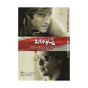 映画チラシ／ スパイ・ゲーム　（Bピット）　上下に2人の顔