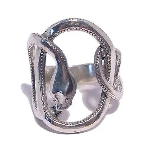 Rusty Thought Permanent Amulet Ring Large