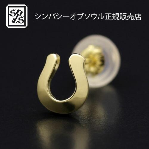 SYMPATHY OF SOUL Horseshoe Pierce - K18Yellow Gold