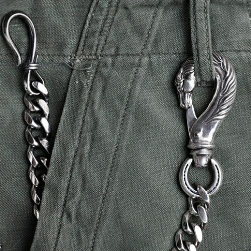 Peanuts&amp;Co.　HORSE WALLET CHAIN HORSE×HOOK/Silver