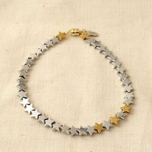 mollive HEMATITE STAR BRACELET SnomMan目黒蓮さん着用アイテム