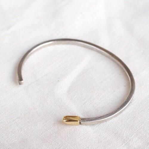 mollive MATCH BRACELET SV+K18　佐藤健さん着用