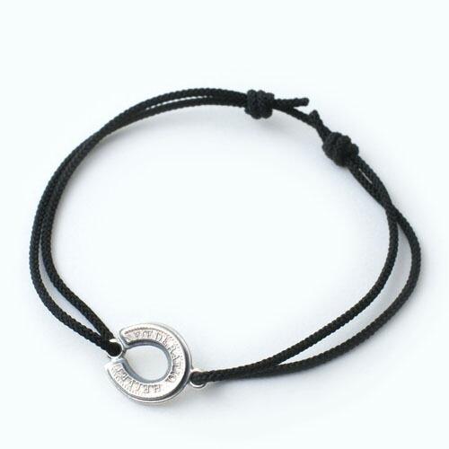 Atease NEW HORSE SHOE CORD BRACELET SV