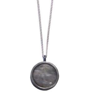 Rusty Thought Signet Coin Long Necklace｜cg-store