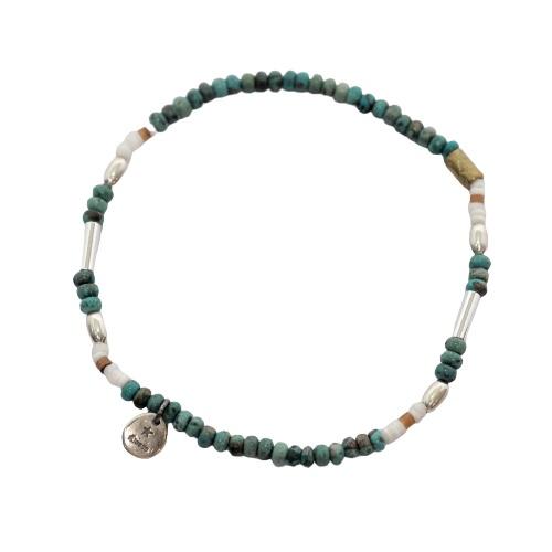 Atease SILVER &amp; TURQUOISE BZ ANKLET・Hey! Say! JUMP...