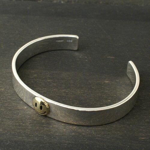 Atease SMILE SILVER &amp; BRASS BRACELET L