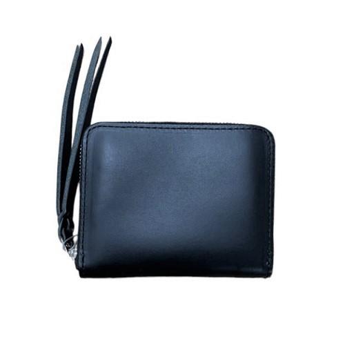 ANNAK お札を折らないCOMPACT ROUND ZIP WALLET
