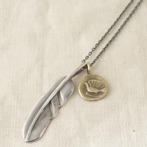 HARIM（ハリム） HARIM FEATHER CENTER S (GP) NECKLACE斉藤和義モデル