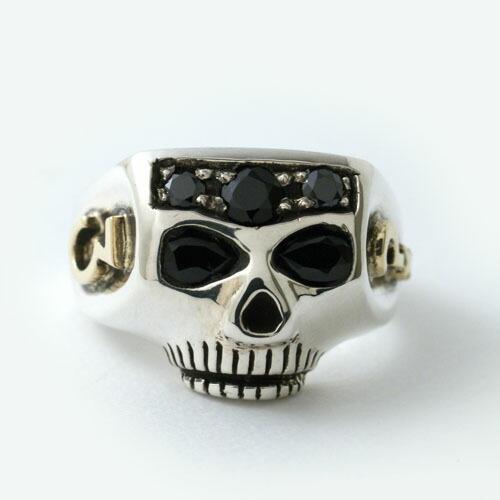 Flash Point JIMSKULL RING JOHNNY DEPP MODEL ONYX&amp;O...