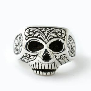 FLASH POINT（フラッシュポイント） Flash Point JIM SKULL RING-Solid