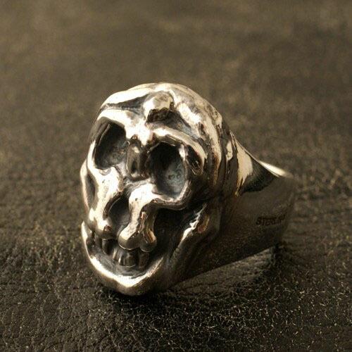 mollive Heavy OZ DALI SKULL RING