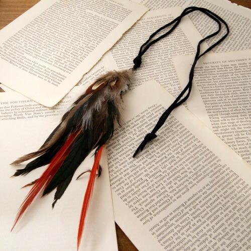 GARDEN OF EDEN FEATHER NECKLACE