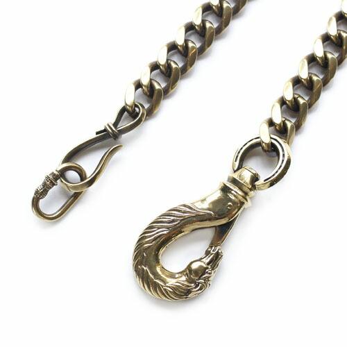 Peanuts&amp;Co.　HORSE WALLET CHAIN HORSE×HOOK/Brass