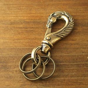 Peanuts&amp;Co.　HORSE KEY HOOK L/Brass