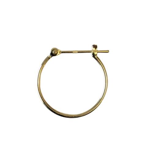 mollive K10 GOLD CLOSING PIERCE 15mm