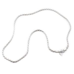 mollive ROPE CHAIN NECKLACE SILVER925